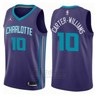 Camiseta Charlotte Hornets Michael Carter-Williams #10 Statement 2017-18 Violeta