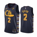 Camiseta Cleveland Cavaliers Collin Sexton #2 Ciudad Azul