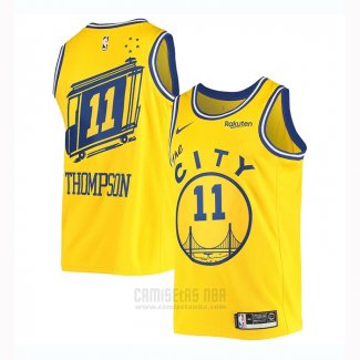 Camiseta Golden State Warriors Draymond Green #11 Classic 2019-20 Amarillo