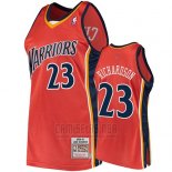 Camiseta Golden State Warriors Jason Richardson 2009-10 Hardwood Classics Naranja