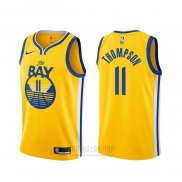 Camiseta Golden State Warriors Klay Thompson #11 Statement 2019-20 Oro