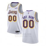 Camiseta Los Angeles Lakers Association 2018-19 Personalizada Blanco