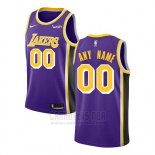 Camiseta Los Angeles Lakers Statement 2018-19 Personalizada Violeta