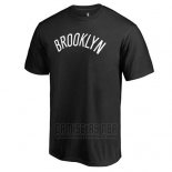 Camiseta Manga Corta Brooklyn Nets Negro2