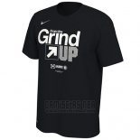 Camiseta Manga Corta Brooklyn Nets Negro 2019 NBA Playoffs From The Grind Up