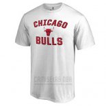Camiseta Manga Corta Chicago Bulls Blanco