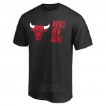 Camiseta Manga Corta Chicago Bulls Whole New Game Negro