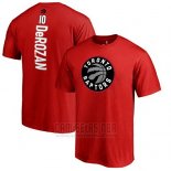 Camiseta Manga Corta DeMar DeRozan Toronto Raptors Rojo