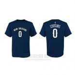 Camiseta Manga Corta Demarcus Cousins New Orleans Pelicans Azul