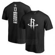 Camiseta Manga Corta James Harden Houston Rockets Negro2