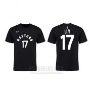 Camiseta Manga Corta Jeremy Lin Toronto Raptors Negro