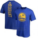 Camiseta Manga Corta Kevin Durant Golden State Warriors Azul