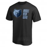 Camiseta Manga Corta Memphis Grizzlies Whole New Game Negro