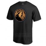 Camiseta Manga Corta Minnesota Timberwolves Negro2