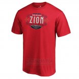 Camiseta Manga Corta New Orleans Pelicans Zion Williamson Rojo