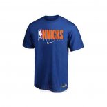 Camiseta Manga Corta New York Knicks 2019 Azul