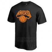 Camiseta Manga Corta New York Knicks Negro5