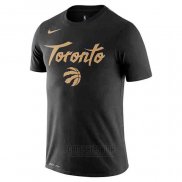 Camiseta Manga Corta Toronto Raptors Negro 2019-20 Ciudad
