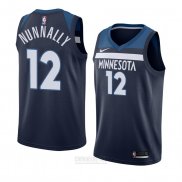 Camiseta Minnesota Timberwolves James Nunnally #12 Icon 2018 Azul