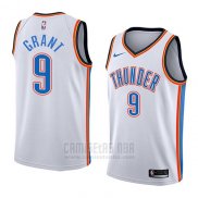 Camiseta Oklahoma City Thunder Jerami Grant #9 Association 2018 Blanco