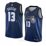 Camiseta Orlando Magic Isaiah Briscoe #13 Ciudad 2018 Azul