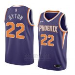 Camiseta Phoenix Suns Deandre Ayton #22 Icon 2018 Violeta