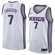 Camiseta Sacramento Kings Skal Labissiere #7 Association 2018 Blanco