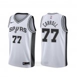 Camiseta San Antonio Spurs Demarre Carroll #77 Association 2019-20 Blanco