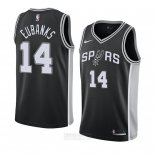 Camiseta San Antonio Spurs Drew Eubanks #14 Icon 2018 Negro