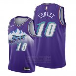 Camiseta Utah Jazz Mike Conley Jr. #10 Hardwood Classics 2019-20 Violeta