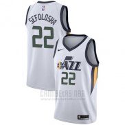 Camiseta Utah Jazz Thabo Sefolosha #22 Association 2017-18 Blanco