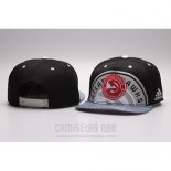 Gorra Atlanta Hawks Snapback Negro Gris