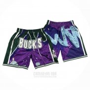 Pantalone Milwaukee Bucks Just Don Violeta