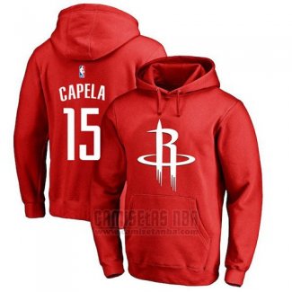 Sudaderas con Capucha Clint Capela Houston Rockets Rojo