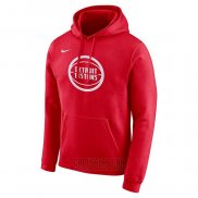 Sudaderas con Capucha Detroit Pistons Rojo 2019-20 Ciudad