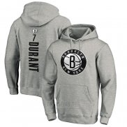 Sudaderas con Capucha Kevin Durant Brooklyn Nets 2019-20 Gris