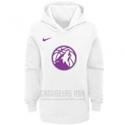 Sudaderas con Capucha Minnesota Timberwolves Blanco