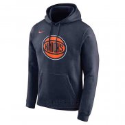 Sudaderas con Capucha New York Knicks Azul 2019-20 Ciudad