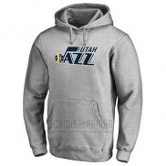 Sudaderas con Capucha Utah Jazz Gris