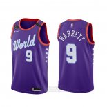 Camiseta 2020 Rising Star Rj Barrett #9 World Violeta