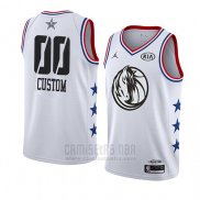 Camiseta All Star 2019 Dallas Mavericks Personalizada Blanco