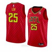 Camiseta Atlanta Hawks Alex Len #25 Statement 2018-19 Rojo