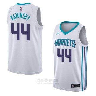 Camiseta Charlotte Hornets Frank Kaminsky #44 Association 2018 Blanco