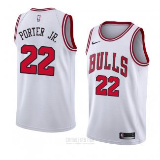 Camiseta Chicago Bulls Otto Porter JR. #22 Association 2018 Blanco.