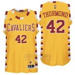 Camiseta Cleveland Cavaliers Nate Thurmond #42 Retro Amarillo