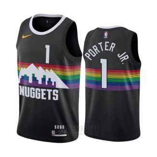 Camiseta Denver Nuggets Michael Porter JR. #1 Statement Azul