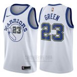 Camiseta Golden State Warriors Draymond Green #23 Hardwood 2017-18 Blanco