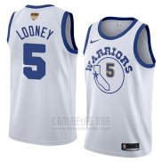 Camiseta Golden State Warriors Kevon Looney Classic 2017-18 Blanco