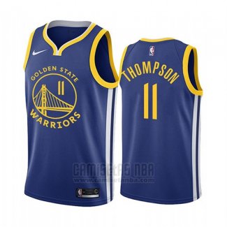 Camiseta Golden State Warriors Klay Thompson #11 Icon 2019-20 Azul