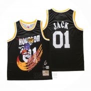 Camiseta Houston Rockets x Cactus Jack #01 Negro